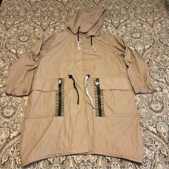 NWT Coach Military Coat Parka  With Hood 69892 Gravel Grey Women’s Sz 6 - Picture 2 of 13